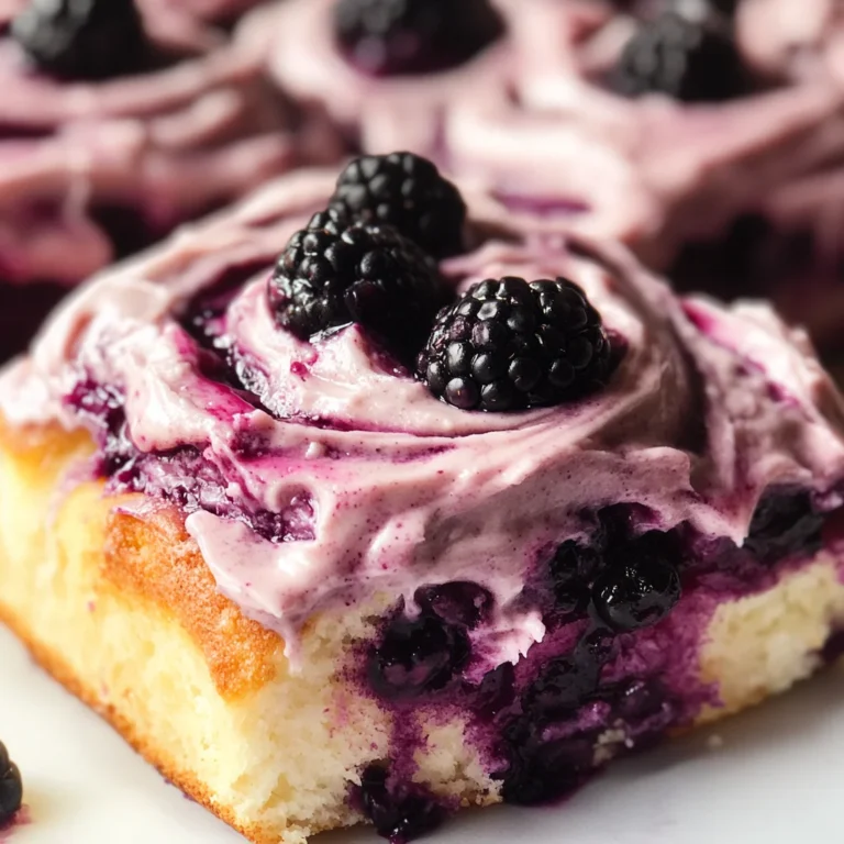 Blackberry Cinnamon Rolls