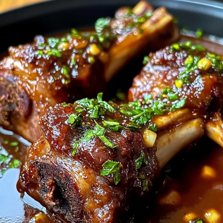 Braised Lamb Shanks Recipe