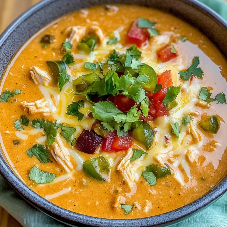 Creamy Chicken Enchilada Soup
