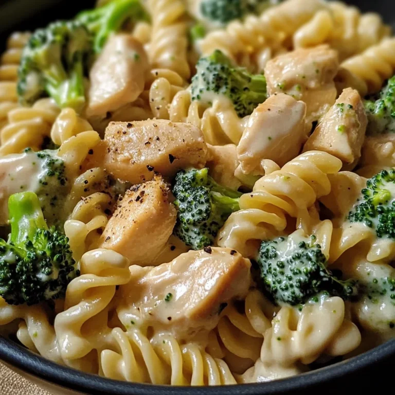 Creamy Chicken & Broccoli Pasta
