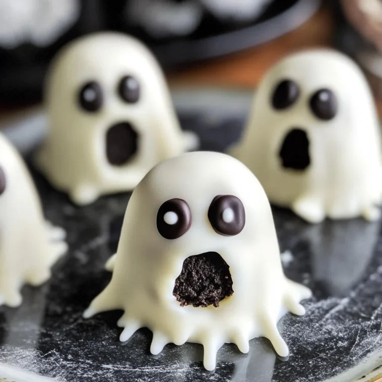 Ghost OREO Ball Truffles