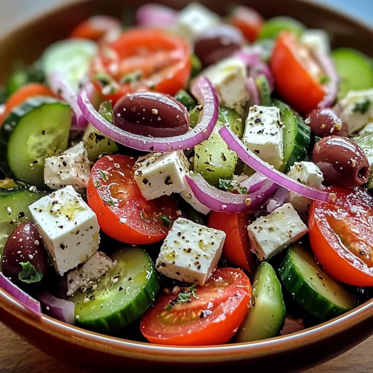 Greek Salad with Feta & Olives
