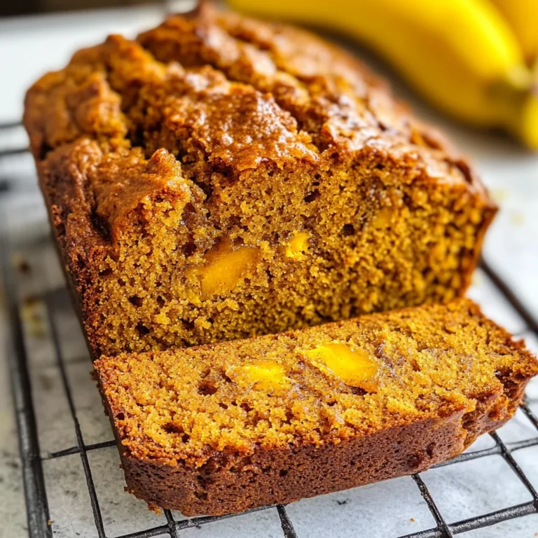 Pumpkin Banana Bread Recipe