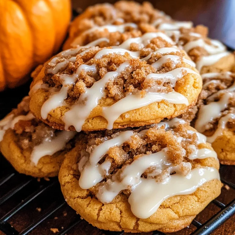 Pumpkin Coffee Cake Cookies