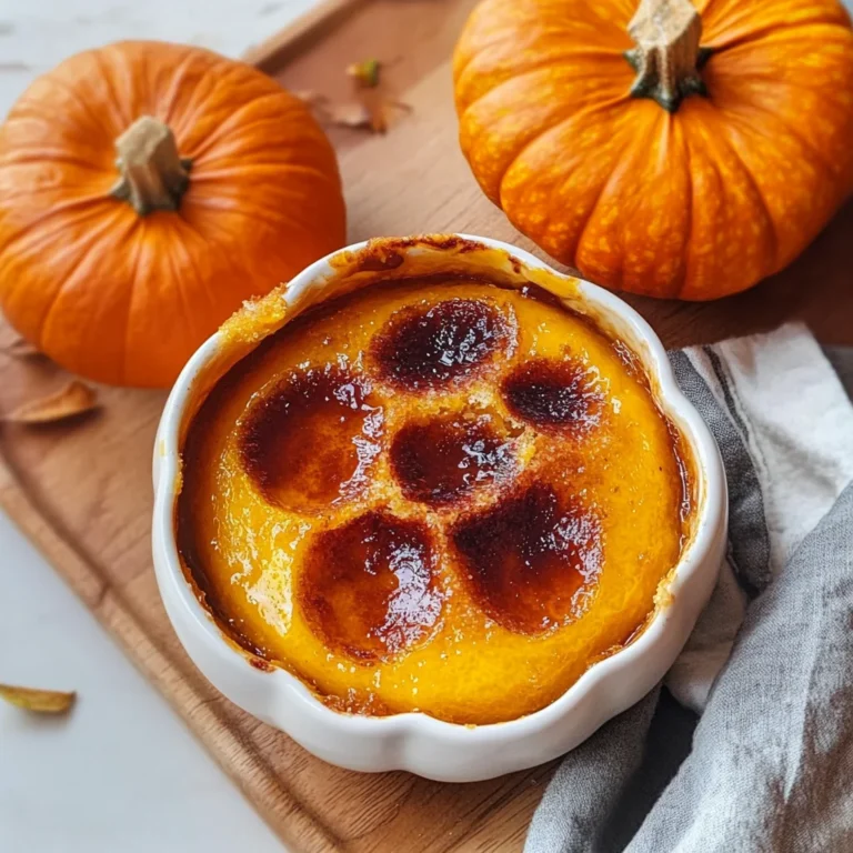 Pumpkin Crème Brûlée