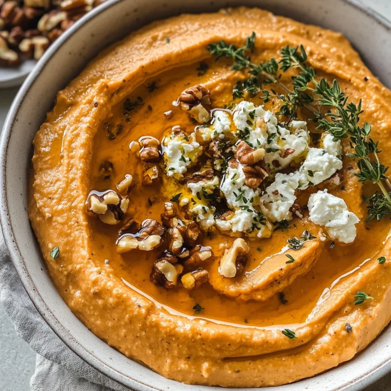 Pumpkin Whipped Feta Dip