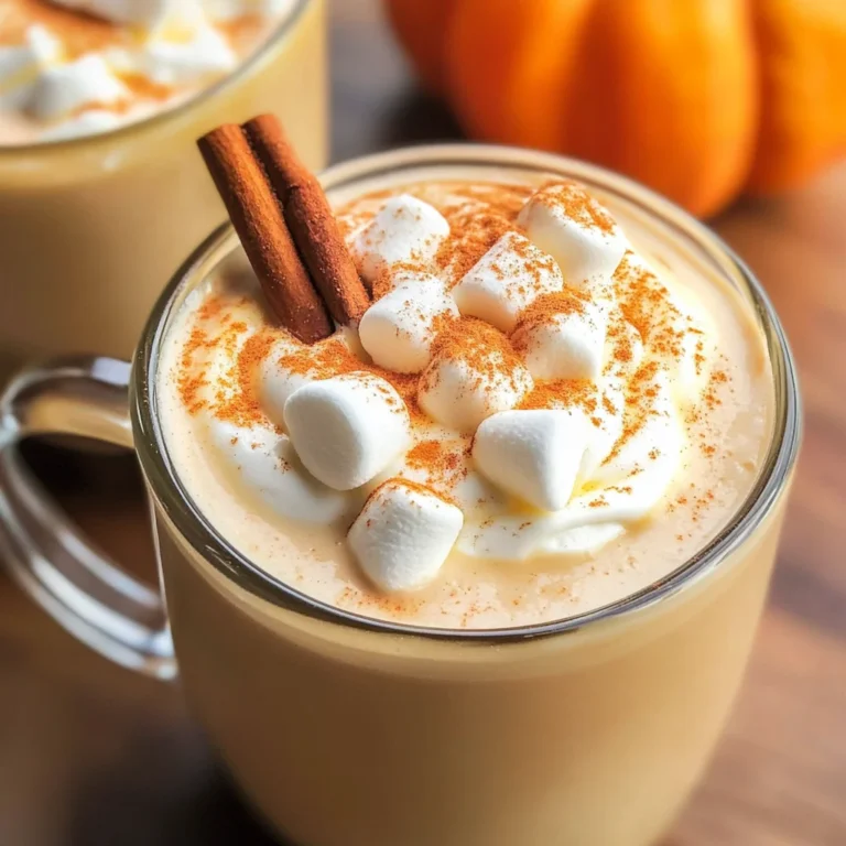 Pumpkin White Hot Chocolate