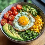 Sunshine Veggie & Egg Bowl