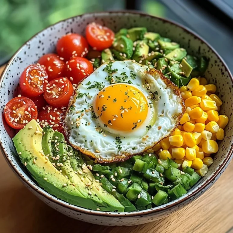 Sunshine Veggie & Egg Bowl