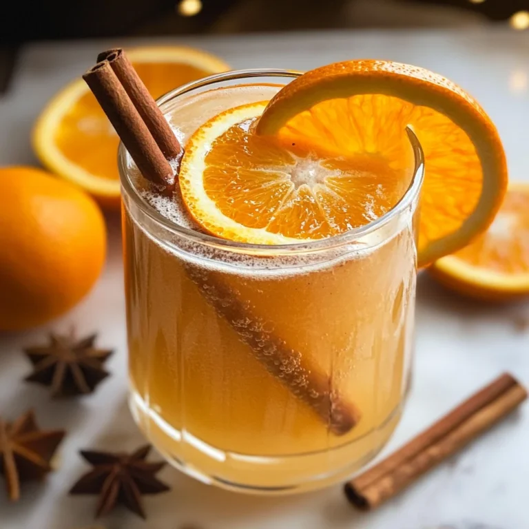 Warm Cinnamon Orange Delight Mocktail Recipe