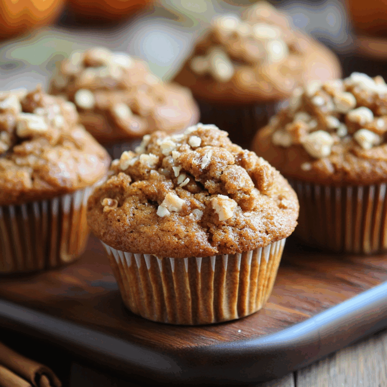 Spice Cake Pumpkin Muffins