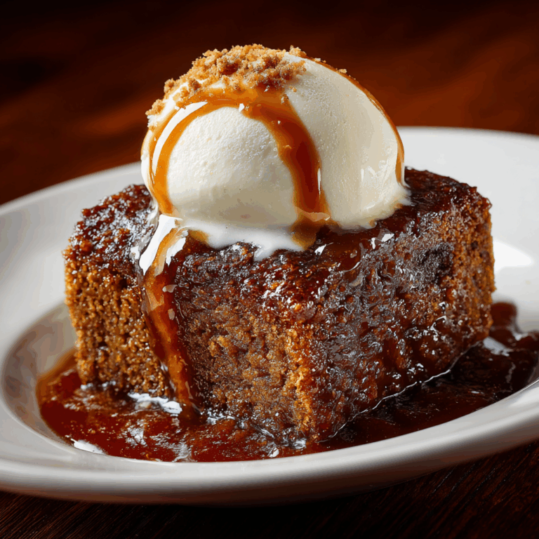 Sticky Toffee Pudding