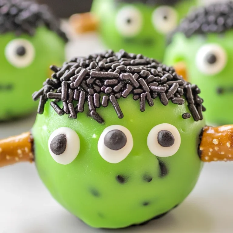 Frankenstein Oreo Balls
