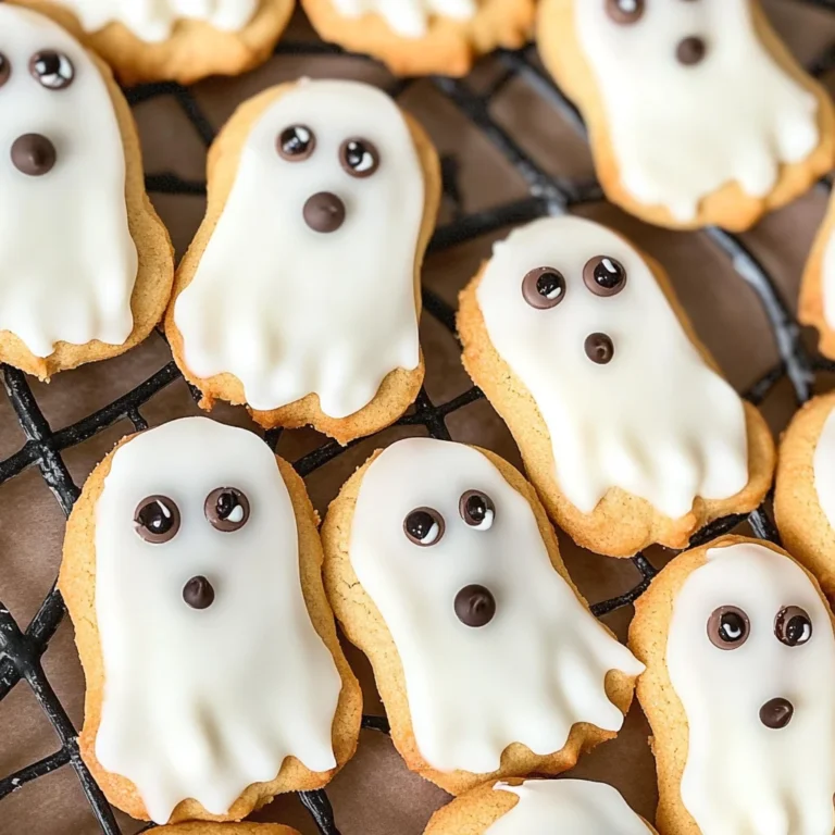 Nutter Butter Ghost Cookies