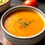 Tomato carrot apple soup | carrot tomato soup recipe